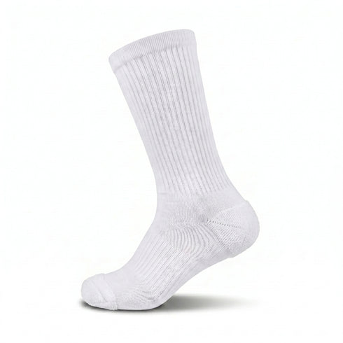 White Label Crew Light Weight Cotton Socks Custom Production Private Label