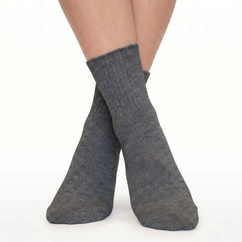 Κάλτσες Dimi Socks με γυριστό λάστιχο (Βαμβάκι 95%) ΑΝΘΡΑΚΙ