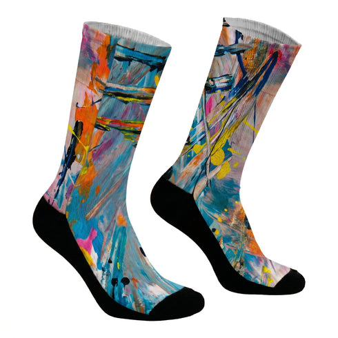 Κάλτσες #doyoudaresocks Digital Printed SuperSport Real Canvas (code 70005)