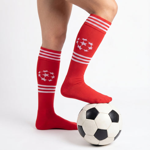 Κάλτσες Dimi Socks Ποδοσφαίρου ΚΟΚΚΙΝΕΣ