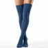 Dimi Socks over the knee DENIM (95% cotton)
