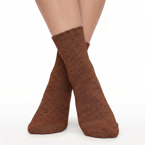 Κάλτσες Dimi Socks με γυριστό λάστιχο (Βαμβάκι 95%) ΚΑΦΕ