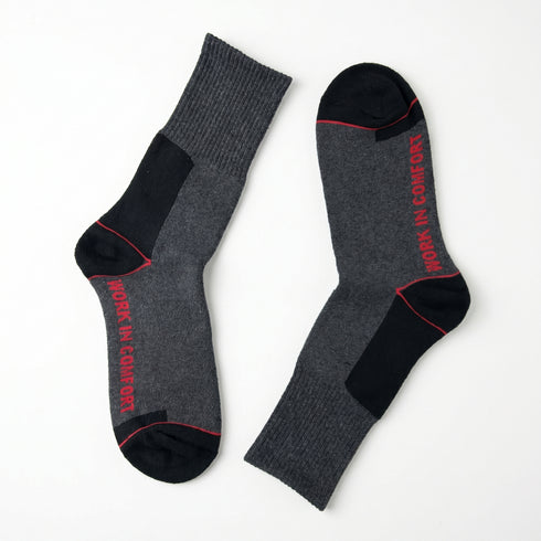 Κάλτσες Εργασίας Ενισχυμένες Dimi Socks ΑΝΘΡΑΚΙ Βαμβακερές