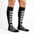 Κάλτσες Dimi Socks Ski-Snowboard Λεπτές θερμικές merino wool ΓΚΡΙ