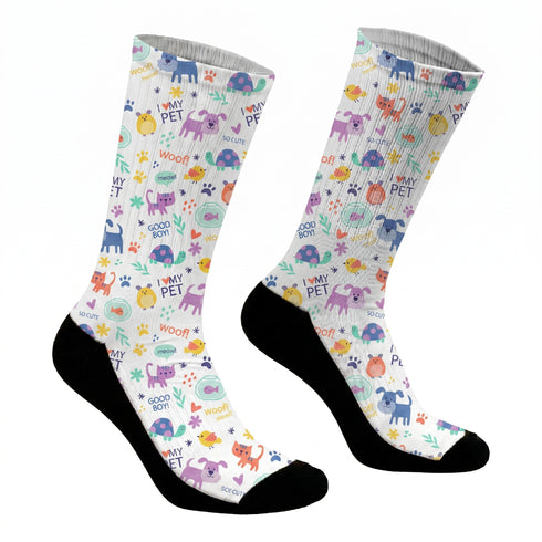 Κάλτσες #doyoudaresocks Digital Printed SuperSport Pet Lovers (code 70054)