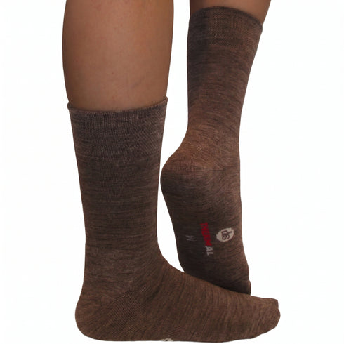 Dimi Socks all-day Thermal merino wool BROWN
