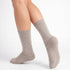 Κάλτσες Dimi Socks Γυναικείες 95% Βαμβακερές Λεπτές ΓΚΡΙ