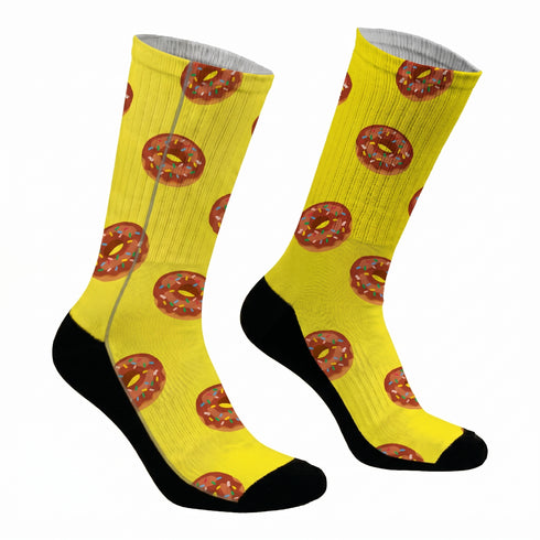 Κάλτσες #doyoudaresocks Digital Printed SuperSport Donuts (code 70012)