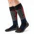 Κάλτσες Dimi Socks Ski-Snowboard Χοντρές θερμικές merino wool ΜΑΥΡΕΣ