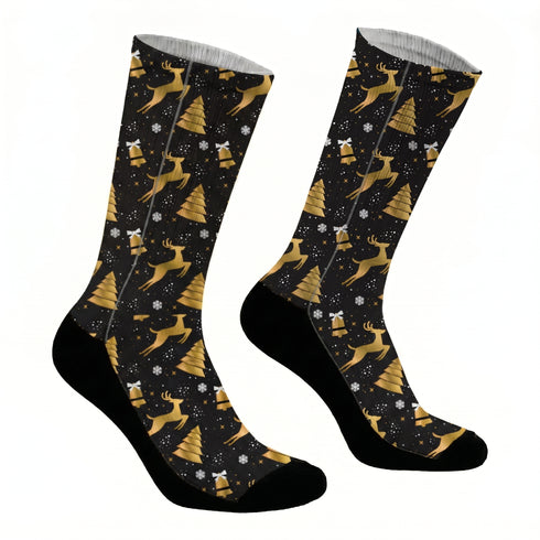 Κάλτσες #doyoudaresocks Digital Printed SuperSport Christmas Trees (code 70056)
