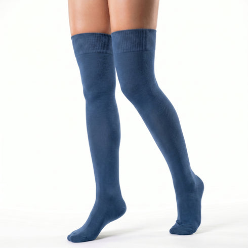Dimi Socks over the knee DENIM (95% cotton)
