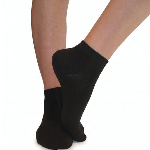 Κάλτσες Dimi Socks Καθημερινές πετσετέ (95% βαμβάκι) ΜΑΥΡΕΣ