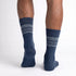 Dimi Socks Men's Striped Cotton 95% BLUE