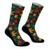 Κάλτσες #doyoudaresocks Digital Printed SuperSport Cannabis Leafs (code 70016)