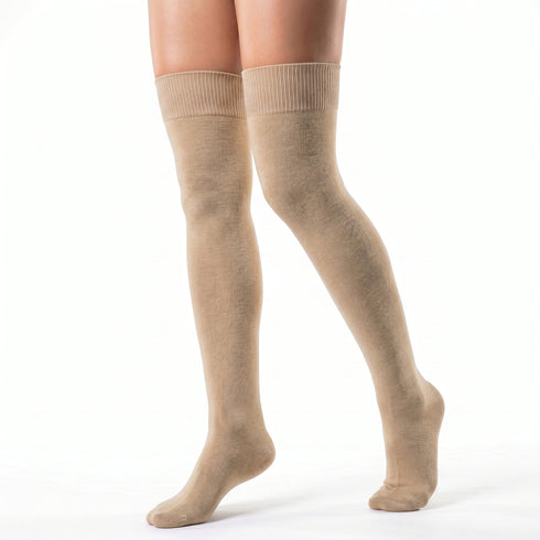 Dimi Socks over the knee BEIGE (95% cotton)