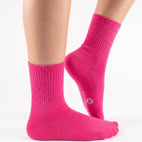 Κάλτσες Dimi Socks Αθλητικές Καθημερινές ΦΟΥΞΙΑ (95% βαμβάκι)