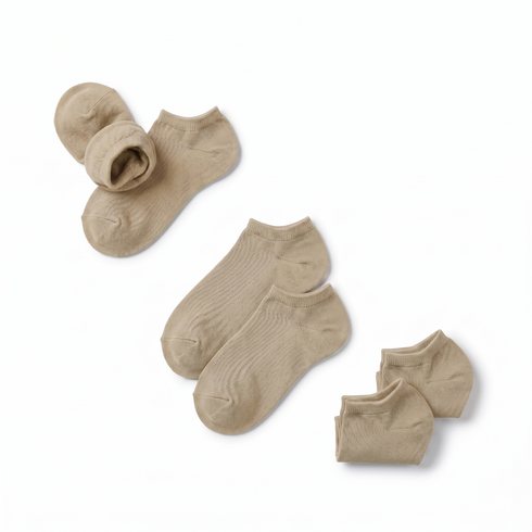 Dimi Socken sosonia sehr dünn BEIGE (3 Paar)