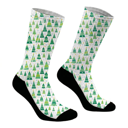 Κάλτσες #doyoudaresocks Digital Printed SuperSport Christmas Trees (code 70078)