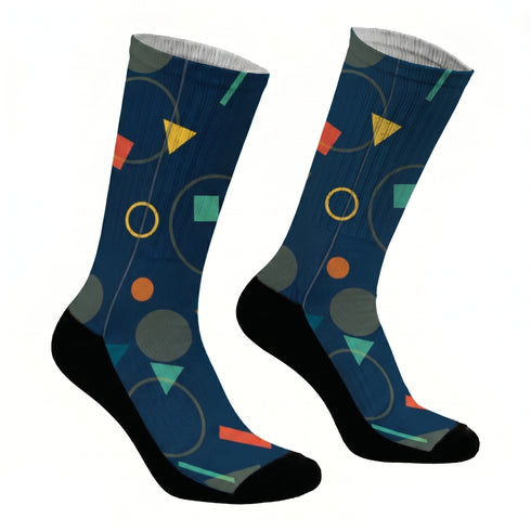 Κάλτσες #doyoudaresocks Digital Printed SuperSport Shapes (code 70034)