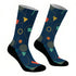 Κάλτσες #doyoudaresocks Digital Printed SuperSport Shapes (code 70034)