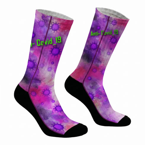 Κάλτσες #doyoudaresocks Digital Printed SuperSport Anti-Covid_19 (code 70119)