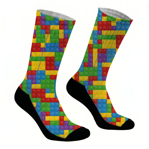 Κάλτσες #doyoudaresocks Digital Printed SuperSport Familiar Game (code 70022)