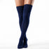Dimi Socken über dem Knie BLAU (95 % Baumwolle)