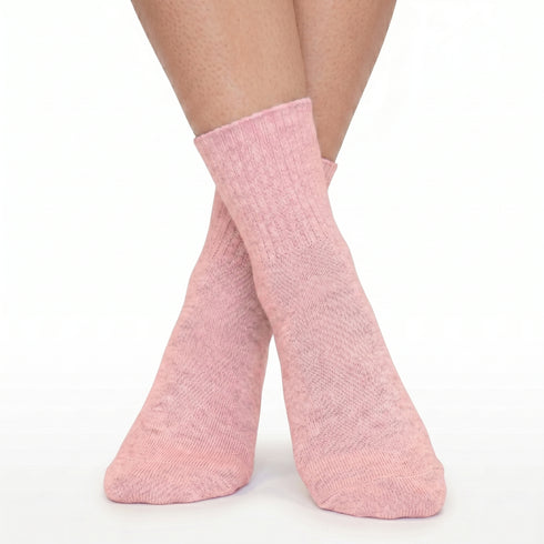 Κάλτσες Dimi Socks με γυριστό λάστιχο (Βαμβάκι 95%) ΡΟΖ