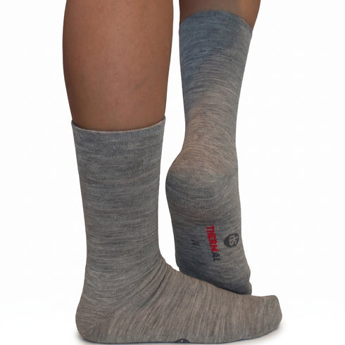Κάλτσες Dimi Socks all-day Θερμικές merino wool ΓΚΡΙ