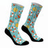 Κάλτσες #doyoudaresocks Digital Printed SuperSport Lemon & Watermelon (code 70136)