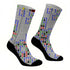 Κάλτσες #doyoudaresocks Digital Printed SuperSport Minesweeper (code 70155)
