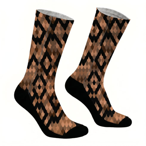 Κάλτσες #doyoudaresocks Digital Printed SuperSport Snake Skin (code 70048)