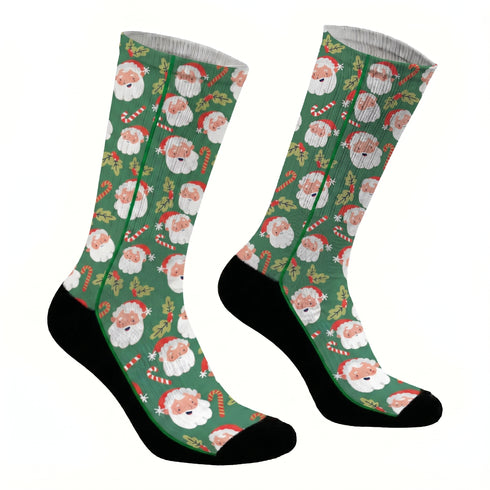 Κάλτσες #doyoudaresocks Digital Printed SuperSport Christmas Santa Claus (code 70073)