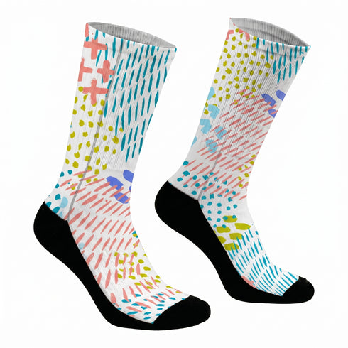 Κάλτσες #doyoudaresocks Digital Printed SuperSport Summer Drawing (code 70143)