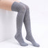 Κάλτσες Dimi Socks πάνω από το γόνατο ΓΚΡΙ (Μαλλί Merino)