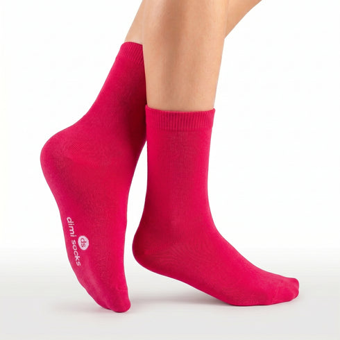 Κάλτσες Dimi Socks πετσετέ εσωτερικό Βαμβακερές 95% ΦΟΥΞΙΑ