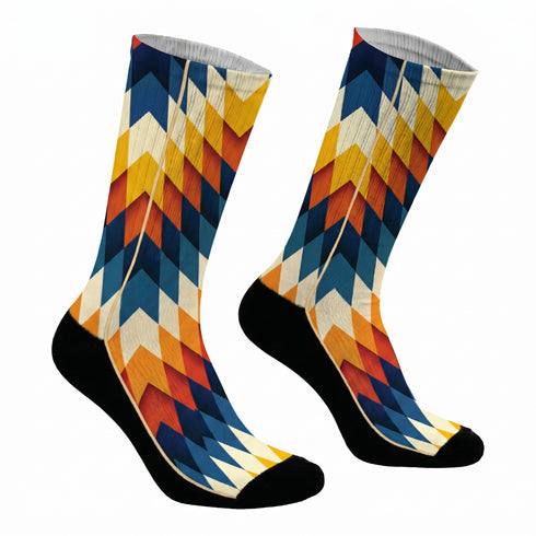 Κάλτσες #doyoudaresocks Digital Printed SuperSport Africanism (code 70109)