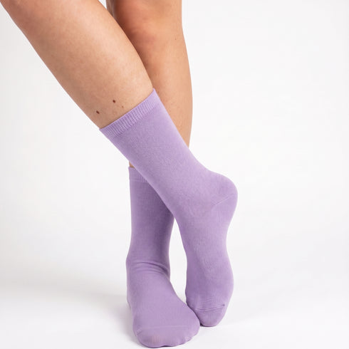 Κάλτσες Dimi Socks Γυναικείες 95% Βαμβακερές Λεπτές ΛΙΛΑ