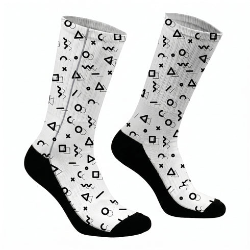 Κάλτσες #doyoudaresocks Digital Printed SuperSport Symbols (code 70039)