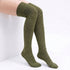 Κάλτσες Dimi Socks πάνω από το γόνατο ΧΑΚΙ (Μαλλί Merino)