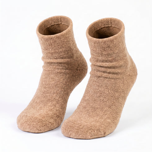 Dimi Schlafsocken Thermo-Merinowolle BEIGE