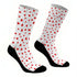 Κάλτσες #doyoudaresocks Digital Printed SuperSport Hearts (code 70051)