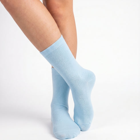 Κάλτσες Dimi Socks Γυναικείες 95% Βαμβακερές Λεπτές ΣΙΕΛ
