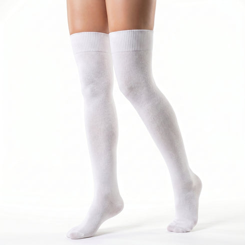 Dimi Socks over the knee WHITE (95% cotton)