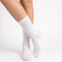 Κάλτσες Dimi Socks Γυναικείες 95% Βαμβακερές Λεπτές ΛΕΥΚΕΣ