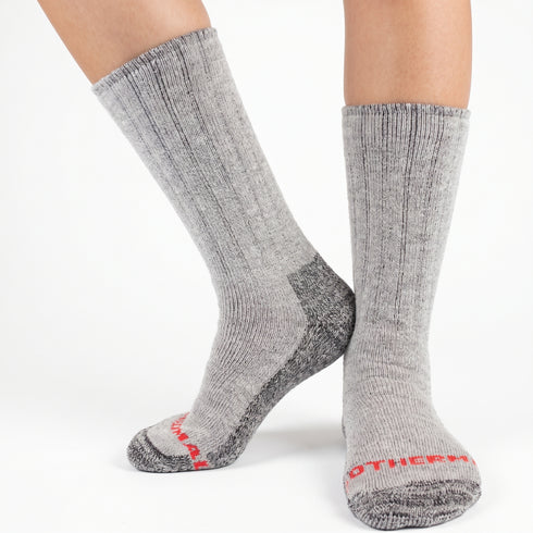 Κάλτσες Dimi Socks Thermal Χοντρές merino wool ΓΚΡΙ