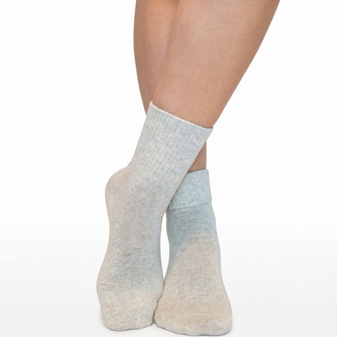 Κάλτσες Dimi Socks με γυριστό λάστιχο (Βαμβάκι 95%) ΓΚΡΙ