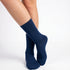 Κάλτσες Dimi Socks Γυναικείες 95% Βαμβακερές Λεπτές ΜΠΛΕ