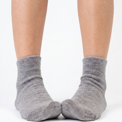 Dimi Schlafsocken Thermo-Merinowolle GRAU