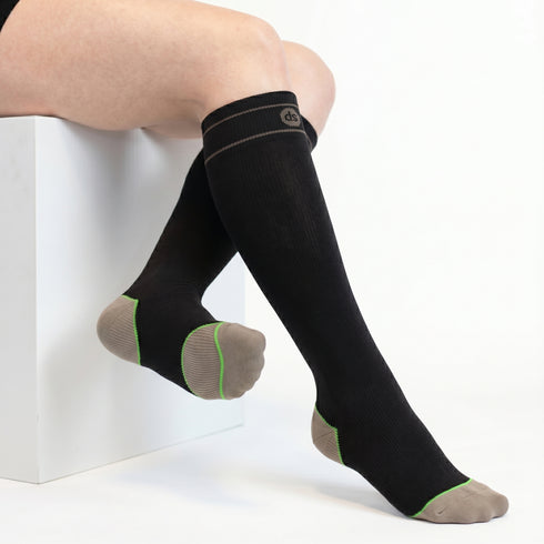 Κάλτσες Dimi Socks διαβαθμισμένης συμπίεσης comfort® 3.0 (2 Μαύρα- 1 Λευκό)